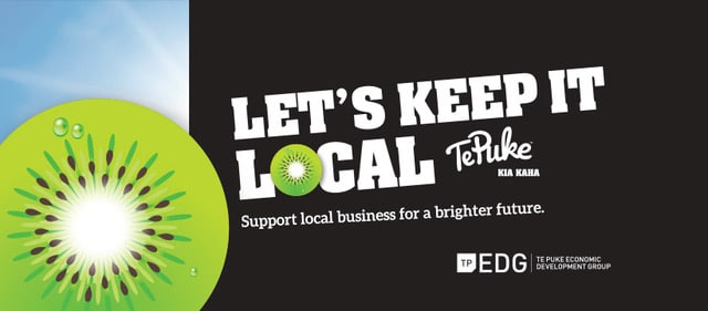 Facebook Cover — Let's Keep It Local Te Puke
